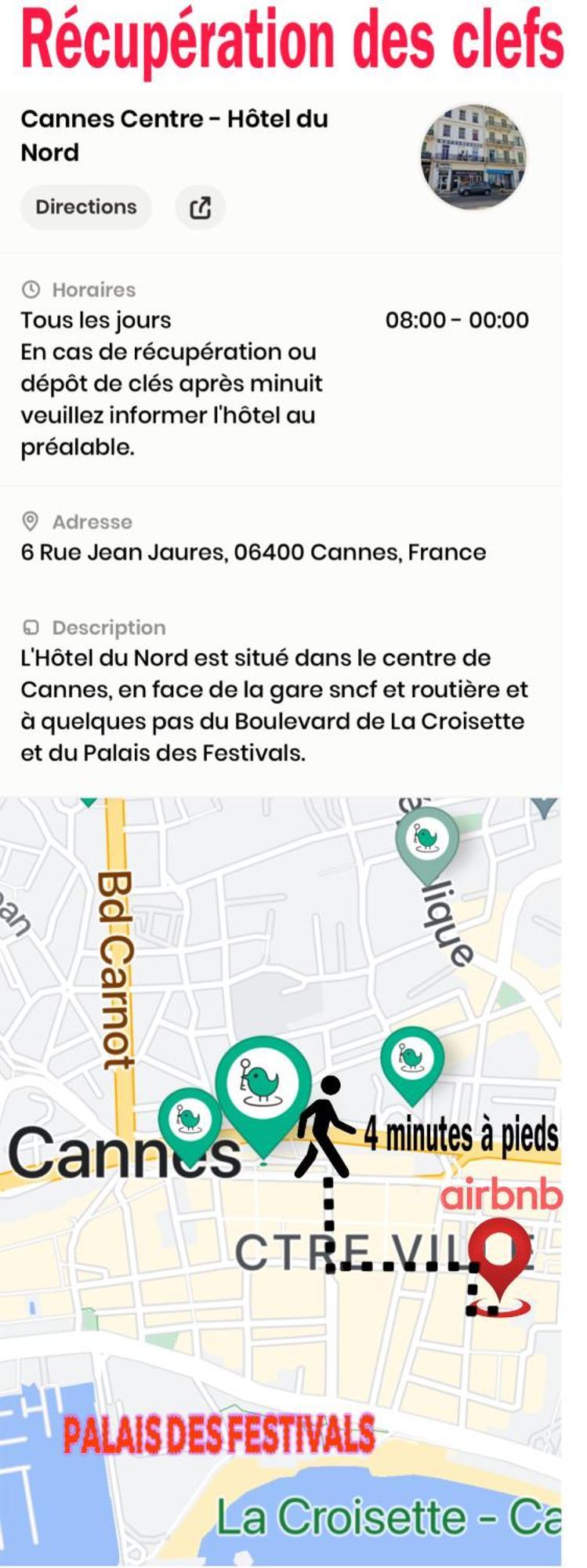 Cannes Centre Proche Plage Croisette Palais Des Festivals מראה חיצוני תמונה